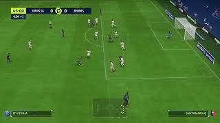 Gameplay FC 24  Paris SaintGermain  Stade Rennais  Ligue 1  20242025 [upl. by Mosira]