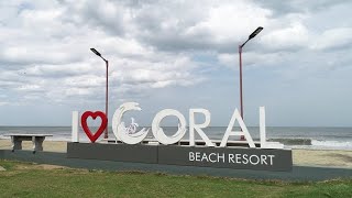 Coral Beach Resort ECR Mahabalipuram road 🛣️ [upl. by Salokin]