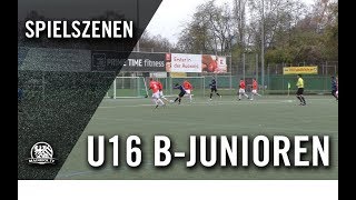 FSV Frankfurt U16  SV Wehen Wiesbaden U16 14 Spieltag BJugend Verbandsliga Süd [upl. by Andrey275]