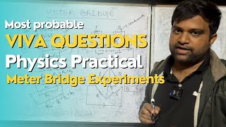 Meter bridge experiment viva  Class 12 Physics practical exam 2024 [upl. by Inhsor]