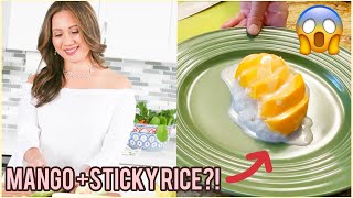 How to make mango sticky rice using an Instant Pot [upl. by Bever]