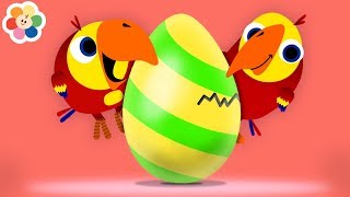 Nuevas Palabras con Larry Huevos Sorpresa  Videos Educativos de Vocabulario para Niños  BabyFirst [upl. by Oran]