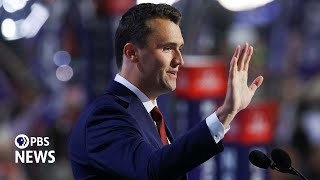 WATCH Charlie Kirk speaks at 2024 Republican National Convention  2024 RNC Night 1 [upl. by Friederike874]