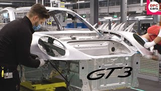 Porsche 911 GT3 Type 992 Production Factory [upl. by Eidoow]