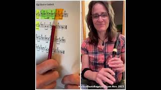 “High Road to Gairloch” practice chanter part 1 key phrases [upl. by Sarson119]