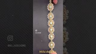 beadsjewellery beadingtutorials artesanato [upl. by Betsy797]