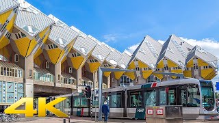 Rotterdam City  The Netherlands  Driving Tour 161 [upl. by Aihsem498]