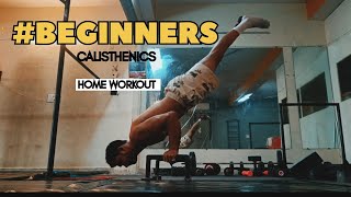 MY FIRST CALISTHENICS VIDEO  Home calisthenics Beginners Workout  Calisthenics Athletes  Lsit [upl. by Danica]