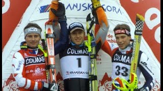 Jure Košir wins slalom Kranjska Gora 1999 [upl. by Pheni]