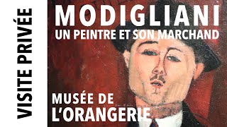 Visite privée Exposition Modigliani au musée de lOrangerie [upl. by Eizdnil]