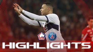 HIGHLIGHTS  Lille 11 PSG  ⚽️ Mbappé [upl. by Lakin]