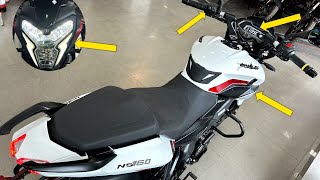 Lo Agayi 2024 Wali Bajaj Pulsar NS160 E20 LED Headlamp Review  On Road price New Features [upl. by Edvard]