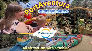 PortAventura with A TODDLER  Is it worth visiting with a small child  We find out portaventura [upl. by Yorled400]