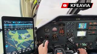 POV Landing Reality vs iPad ForeflightPiper Cheyenne IV 400LS BELGRADE Serbia [upl. by Meggs]