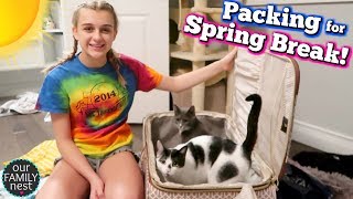 PACKING FOR SPRING BREAK VACATION [upl. by Tawnya]