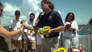 Scatter Ashes at Sea  Fort Lauderdale amp Miami FL  SeaBurialscom [upl. by Bora986]