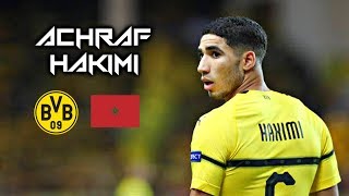 Achraf Hakimi 2019  Amazing Defensive Skills Runs amp Goals  Borussia Dortmund \ اشرف حكيمي [upl. by Mosi]