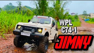 Rc offroad 110 wpl jimny c741 solo trailing [upl. by Drahsir]