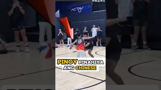 PINOY PINAHIYA ANG CHINESE basketball shortvideo shorts [upl. by Adnilemre]