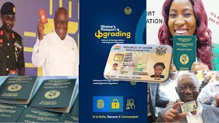 History is Made Prez Nana Addo Launches Ghana’s Chip Embedded Passport [upl. by Augy]