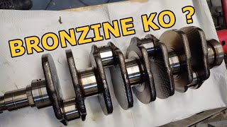 Verifica Bronzine di Banco e Biella  Suzuki F10A  Revisione Motore  parte 7 [upl. by Lemraj122]