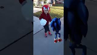 sonic destroys knuckles 2 [upl. by Anialed]