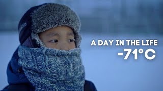 One Day in the Coldest Village on Earth −71°C −95°F  Yakutia Siberia [upl. by Akined]