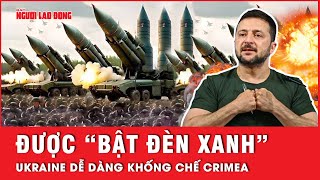 Được “bật đèn xanh” Ukraine khống chế Crimea bằng tên lửa  Tin quốc tế [upl. by Cordle]