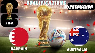 Bahrain vs Australia Live Stream FIFA 2026 World Cup Qualifiers Commentary Score amp Highlights [upl. by Anonyw]