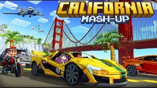 Minecraft California MashUp Crafting an Empire [upl. by Lightman]