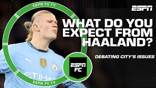 Steve Nicol questions expectations for Erling Haaland  Man City vs Aston Villa preview 👀  ESPN FC [upl. by Apgar313]