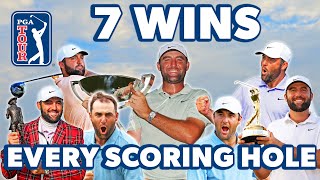 EVERY scoring hole from ALL of Scottie Scheffler’s wins in 2024 [upl. by Livingston]