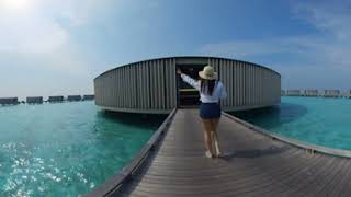 Ritz Carlton Maldives Bikeride in 360 [upl. by Aidaas]