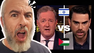 All Hell Breaks Loose as Ben Shapiro EDUCATES Piers Morgan Israel Hamas War [upl. by Bleier989]