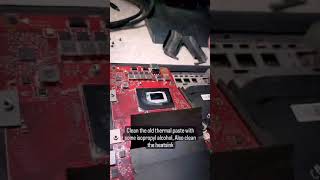 Asus ROG Strix Gaming Laptop Thermal Paste Replacement [upl. by Euqimod203]