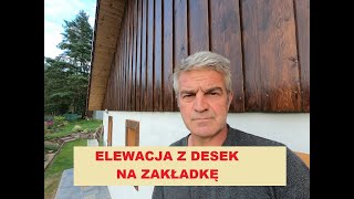 Elewacja drewniana na styropianie [upl. by Zindman]