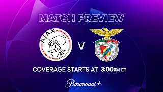 Ajax vs Benfica Champions League Round of 16 Matchday Preview and Predictions [upl. by Einatirb305]