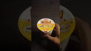 CHICKEN CUP NOODLES 🍜🍜 food mukbang shorts [upl. by Adrial]