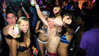 Worlds Largest Night Time Pool Party by Inertia Tours [upl. by Eppesuig]