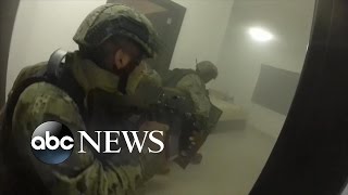 El Chapo  GoPro Helmet POV Footage of Raid Capturing Joaquin Guzman [upl. by Ehcrop]