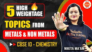 Metals And Nonmetals Class 10 🔥 Most Important Topics Science [upl. by Leboff615]