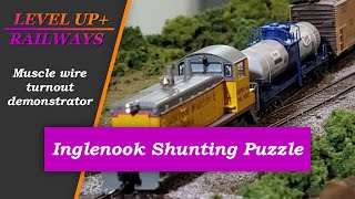 Inglenook Shunting Puzzle Layout [upl. by Emlen843]