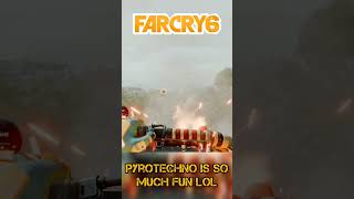 Far Cry 6  pyrotechno showcase openworld farcry6 farcry ubisoft ps4 ps4pro [upl. by Arehsat]