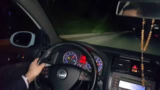 Crazy accident golf gti at high speed [upl. by Ahgiel]