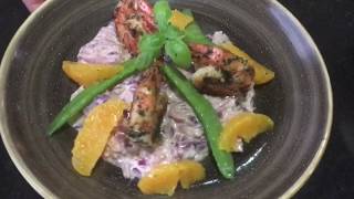 Chef Uwe  Shrimps on Cabbage Ragout Recipe [upl. by Ing167]