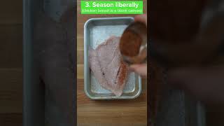 Four Steps to Juicier Chicken Breast [upl. by Alyag254]