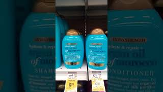 OGX Argan Oil of Morocco Shampoo and Conditioner Review and Price [upl. by Cassilda]