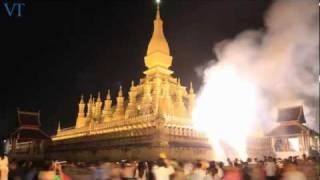 Vientianes That Luang Festival in 3 and a half minutes [upl. by Andrel]