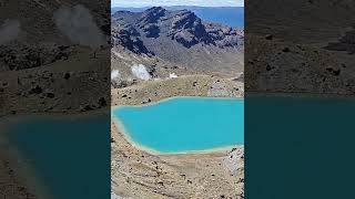 New Zealand  Tongariro Park  23 Emerald Lake [upl. by Lellih]