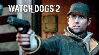 WATCH DOGS 2 AIDEN PEARCE Easter Egg Cameo Gameplay PS4 PRO [upl. by Bromley]